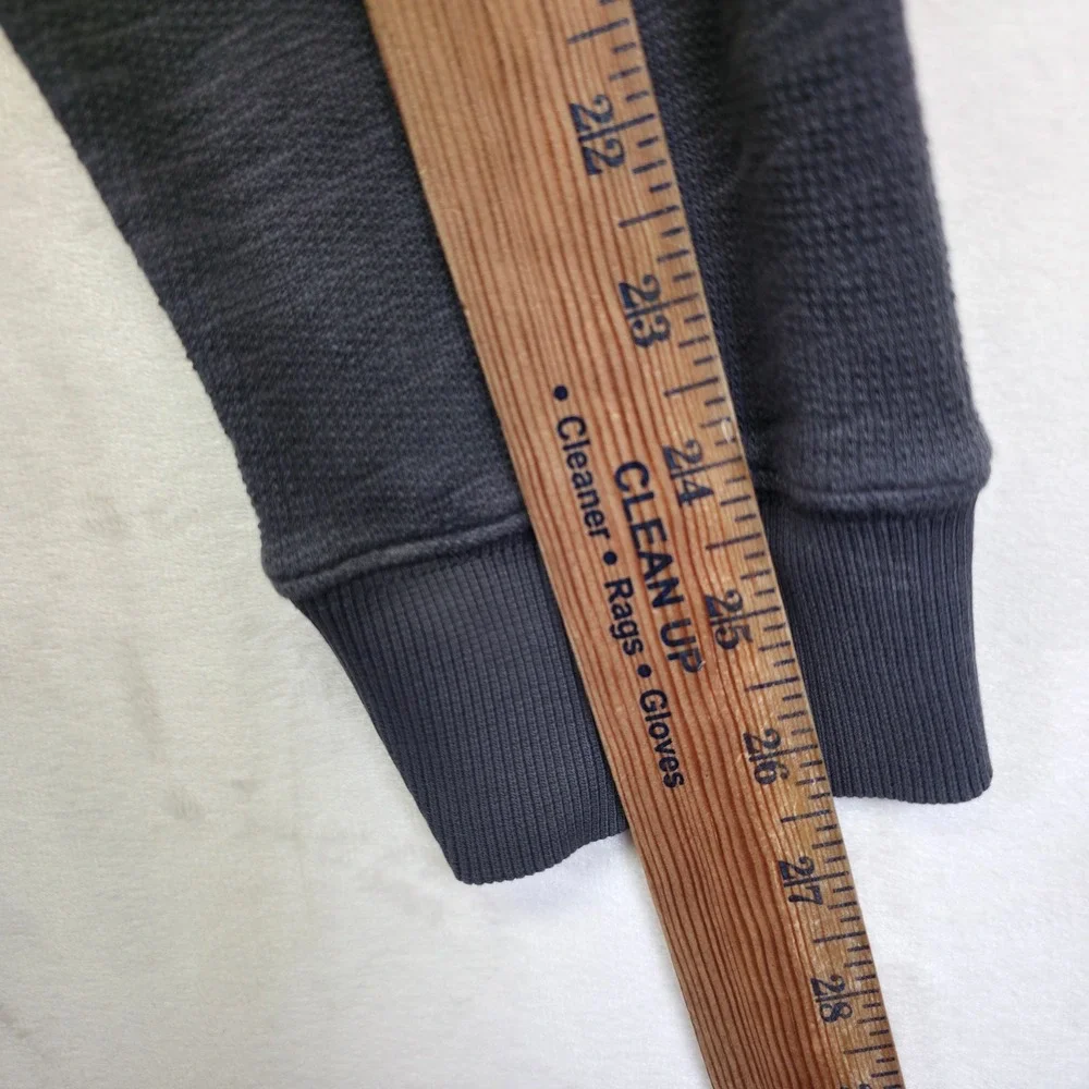Good Man Brand Quarter Zip‎ Pullover Mens L Gray Minimalist Athleisure Preppy